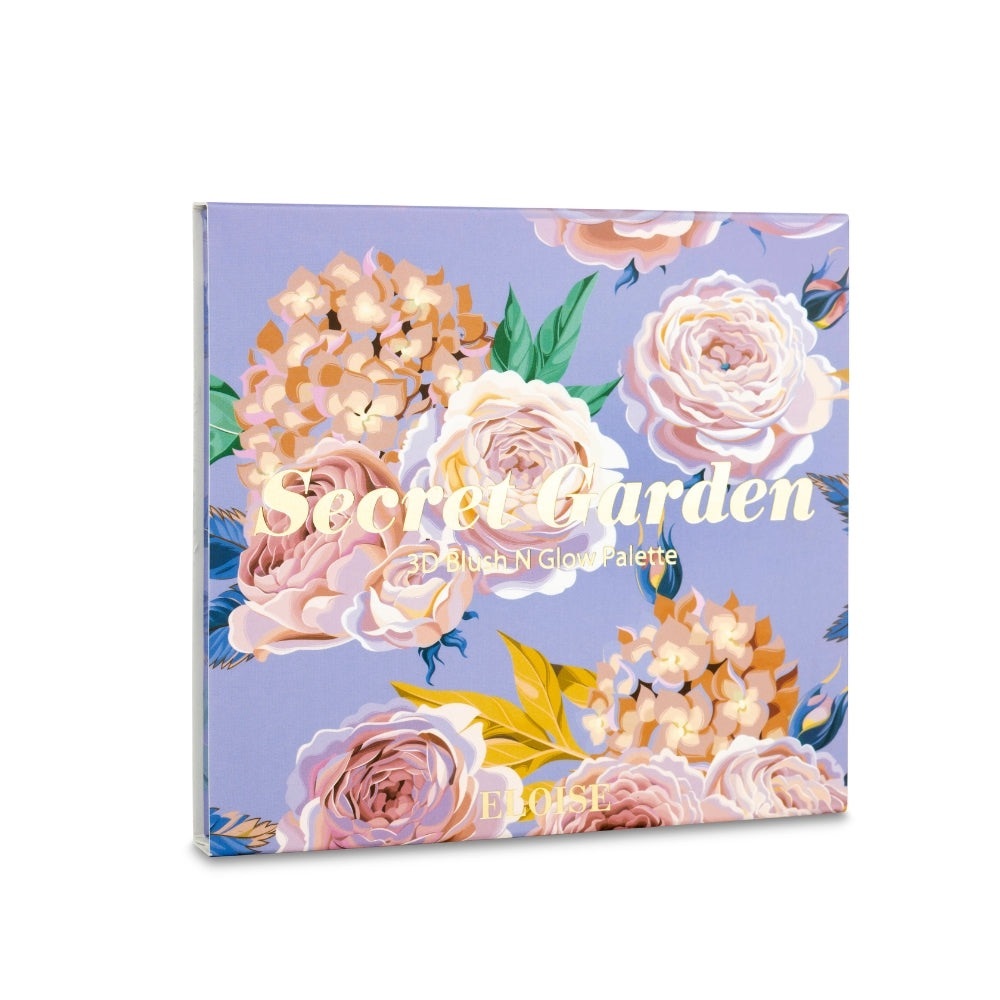 Eloise Beauty Secret Garden 3D Blush N Glow Palette. Brand New!!